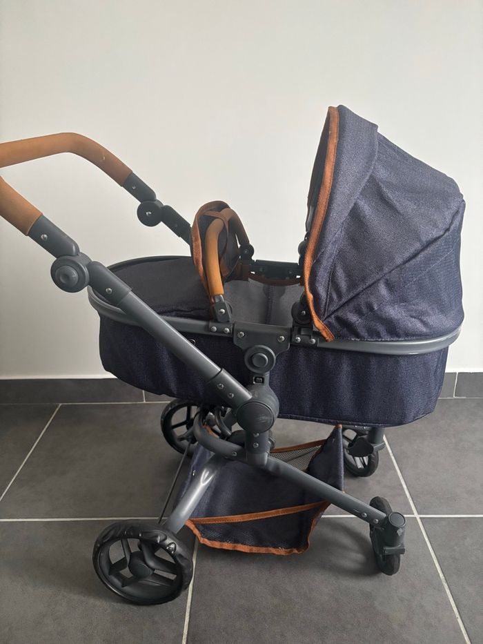 Knorr Toys Poussette pour poupée Boonk Bleu foncé 59 x 42 x 80 cm - photo numéro 7