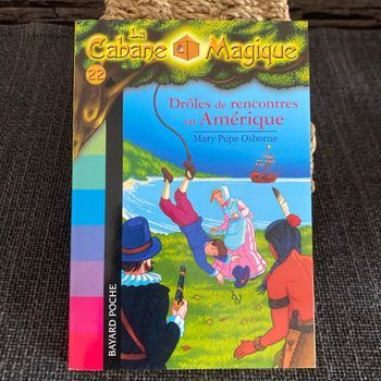 Livre de poche la cabane magique 22 drôles de rencontres en Amérique