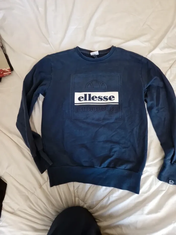 Sweat ellesse bleue