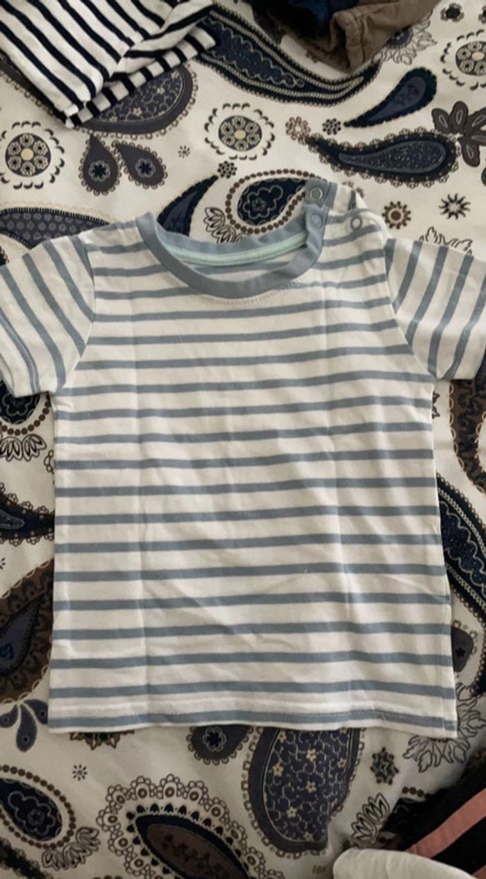 Lot de 6 t-shirt bébé garçons - photo numéro 6