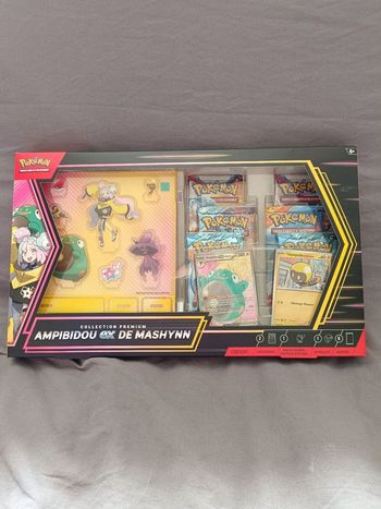 Coffret Pokémon Collection Premium Ampibidou-ex de Mashynn (EV9, EV8, EV7, EV2 EV1)