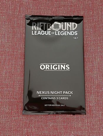 RIFTBOUND Booster Nexus Night – 1ère édition Origins (SCELLÉ)