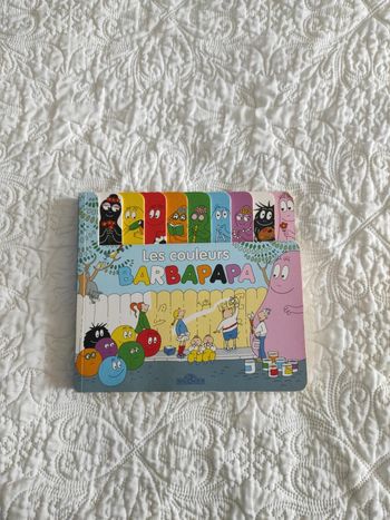 Livre enfant les couleurs Barbapapa