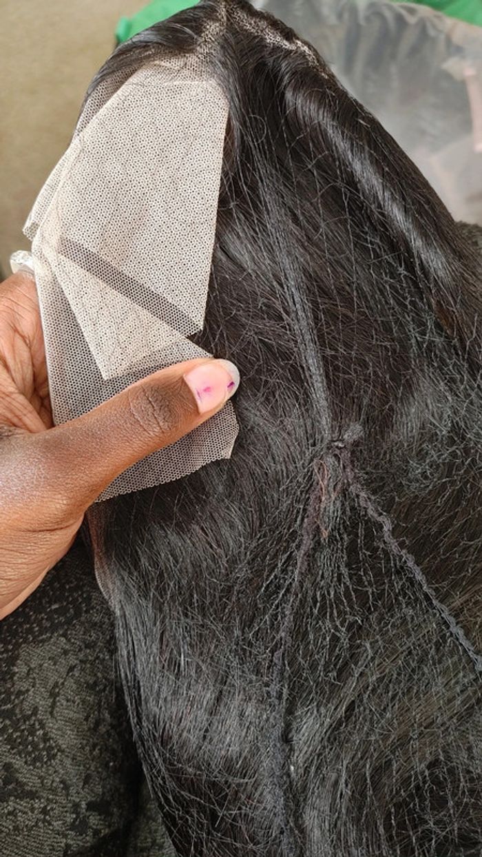 Perruque cheveux humains - photo numéro 5