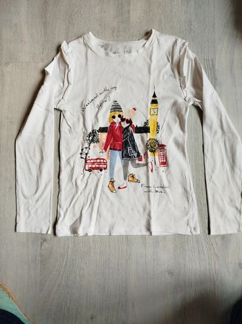 T-shirt manches longues gemo 10 ans