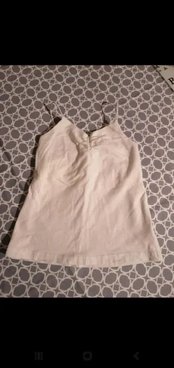Débardeur blanc 2 ans