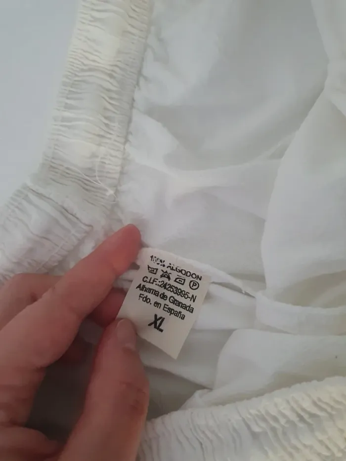 Bermuda blanc taille XL - photo numéro 3