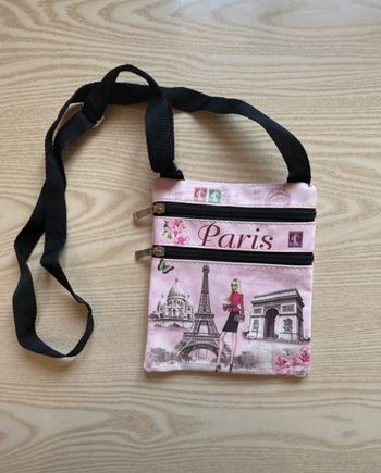 Sac bandoulière Paris 17,5x15 cm