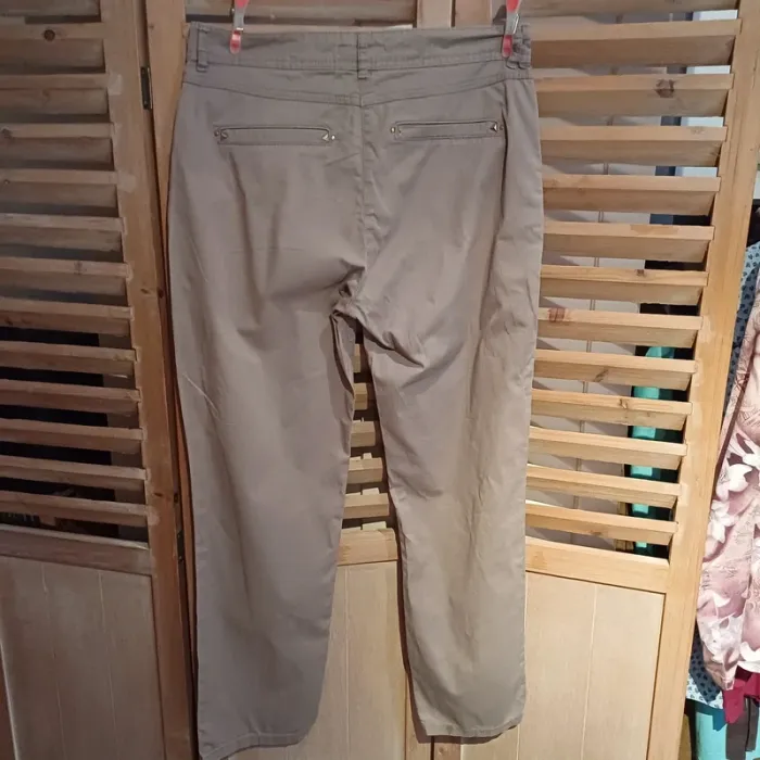 Pantalon Armand Thiery femme taille 40 marron clair - photo numéro 5