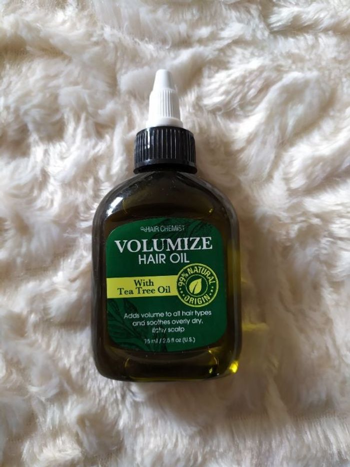 Huile volume cheveux au tea tree