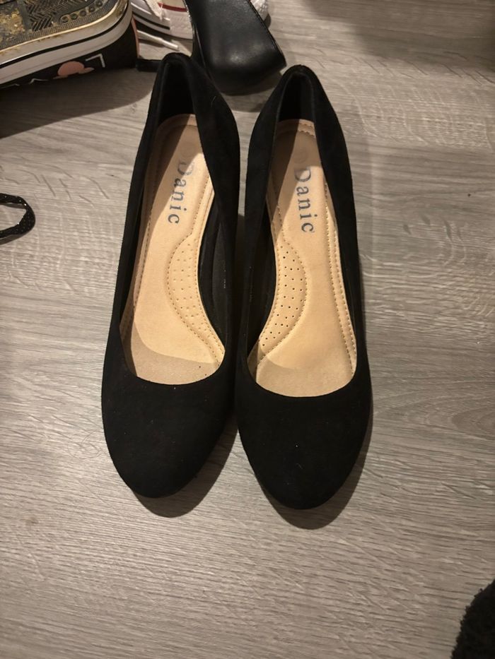 Escarpin talon compensée - photo numéro 2