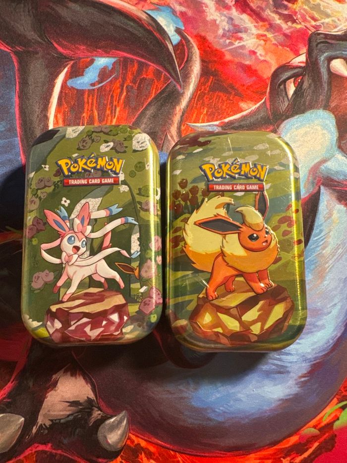 Mini tin nymphali et pyroli