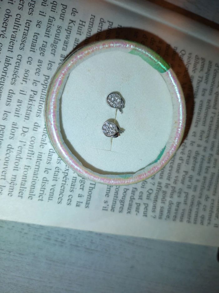 Boucles d'oreilles en argent 925