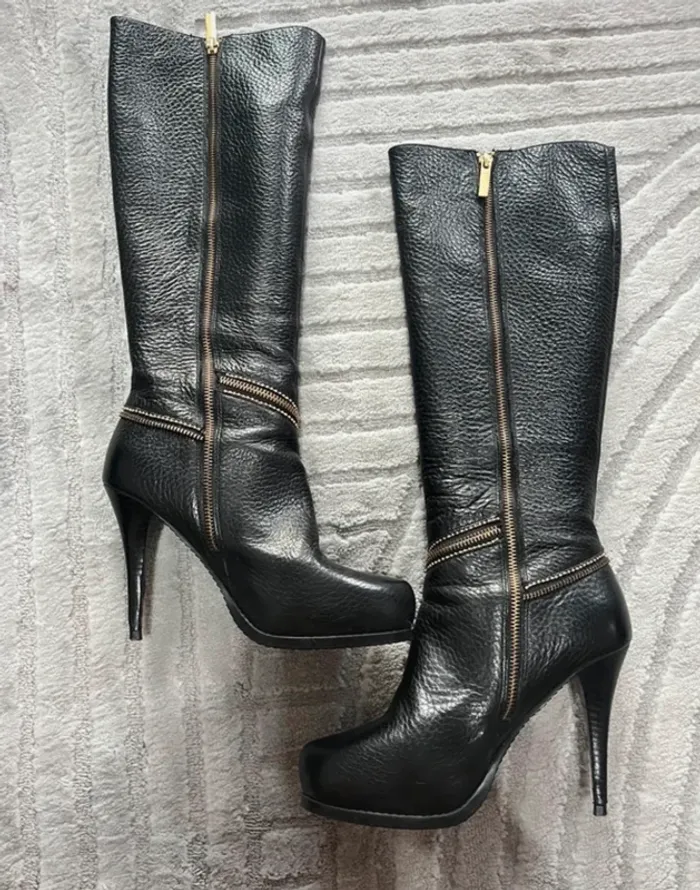 Bottes haute Liu Jo noires - photo numéro 2