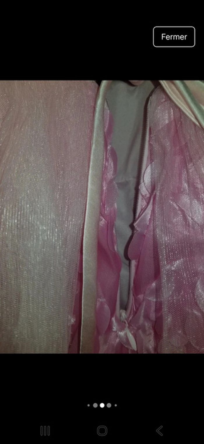 Magnifique robe de cérémonie rose – style princesse - photo numéro 10