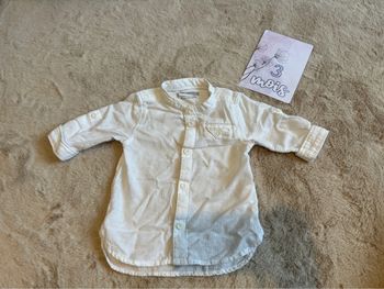 Chemise blanche Orchestra 3 mois