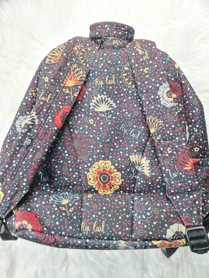 Sac à dos Rip Curl fleuri – Logo brodé – Multicolore (612) - photo numéro 9