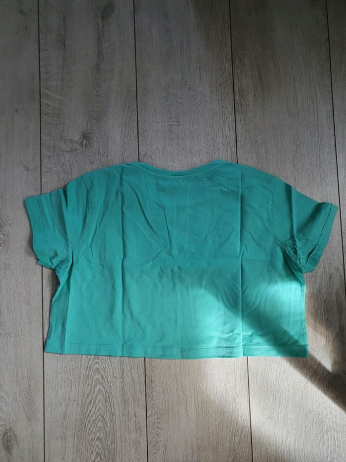 Crop Top - Turquoise - photo numéro 3