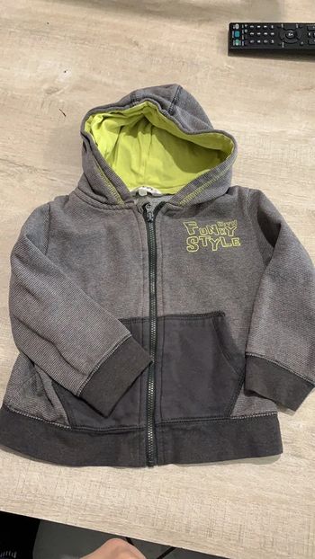 Gilet zippé 3 ans