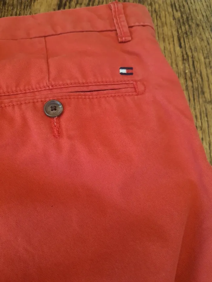 Pantalon homme rouge Tommy Hilfiger W34L32 - photo numéro 13