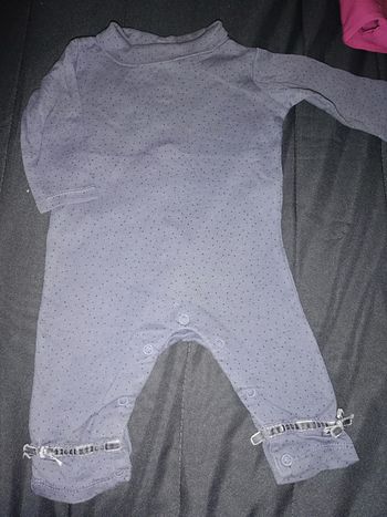 Body long ou combi fille 3 mois t