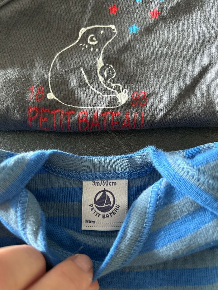 Lot body petit bateau - photo numéro 5