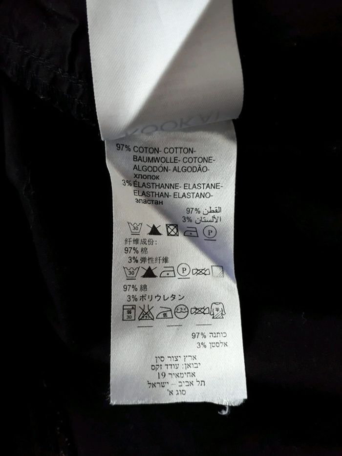 Short bermuda noir Kookai taille 38 - photo numéro 6