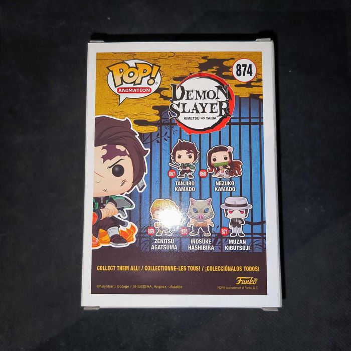 Figurine Funko Pop / Tanjiro Kamado N°874 / Demon Slayer / Funko Spécial édition - photo numéro 3