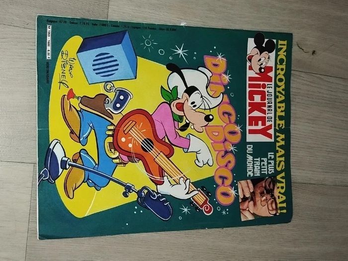 Lot Vintage 7 magazines Journal de Mickey année 1983 L057  7593973615 - photo numéro 10