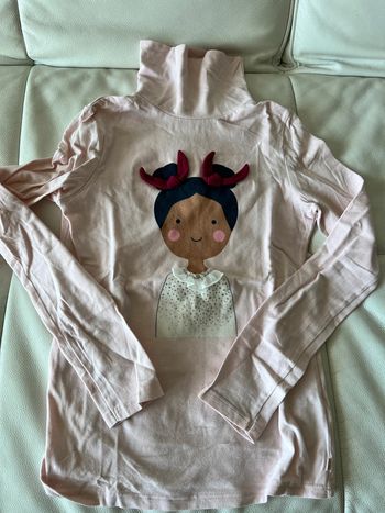 Sous pull t-shirt okaidi 10 ans