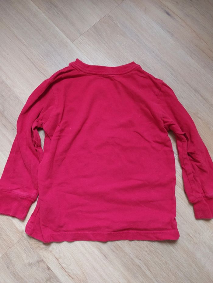 T-shirt manches longues GAP kids 5 ans rouge skate - photo numéro 3