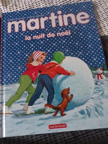 Livre Martine la nuit de noel Casterman