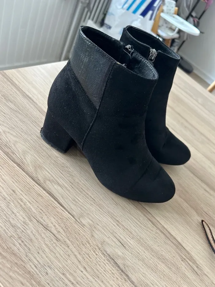 Bottines talons noir - photo numéro 8