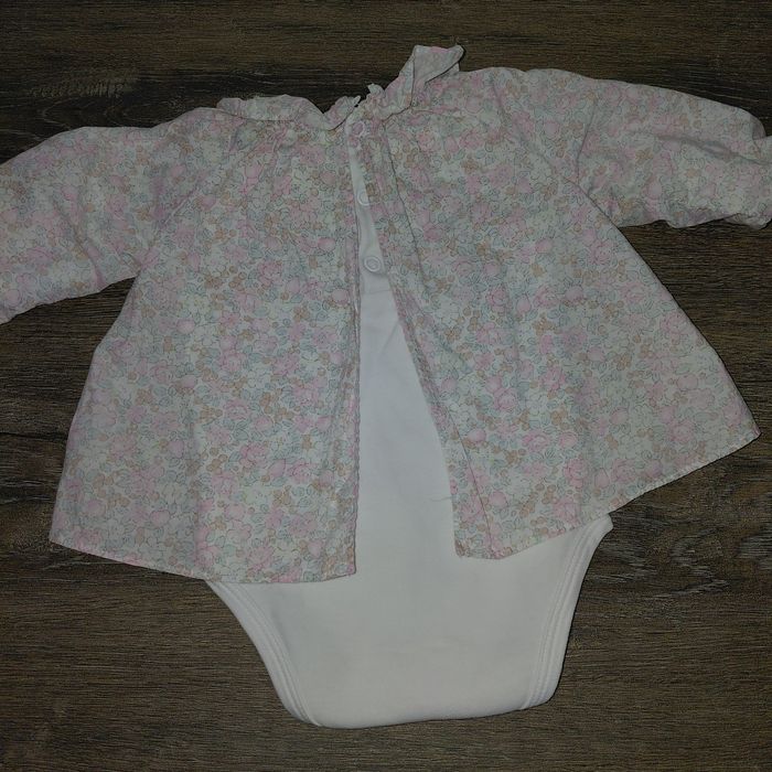 Jacadi - body guimpe liberty of London 3 mois - photo numéro 5