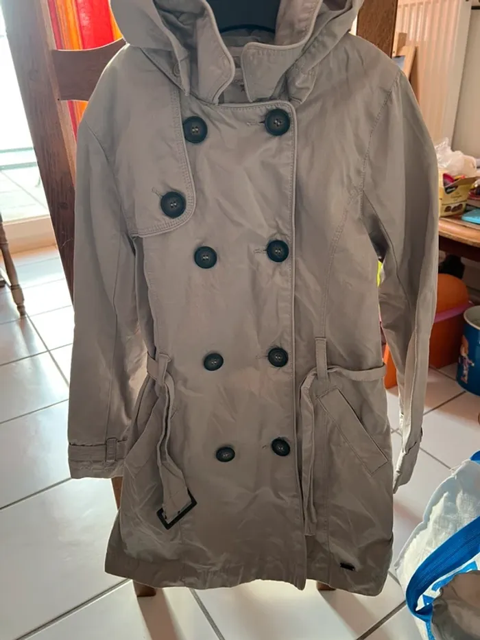 Trench fille