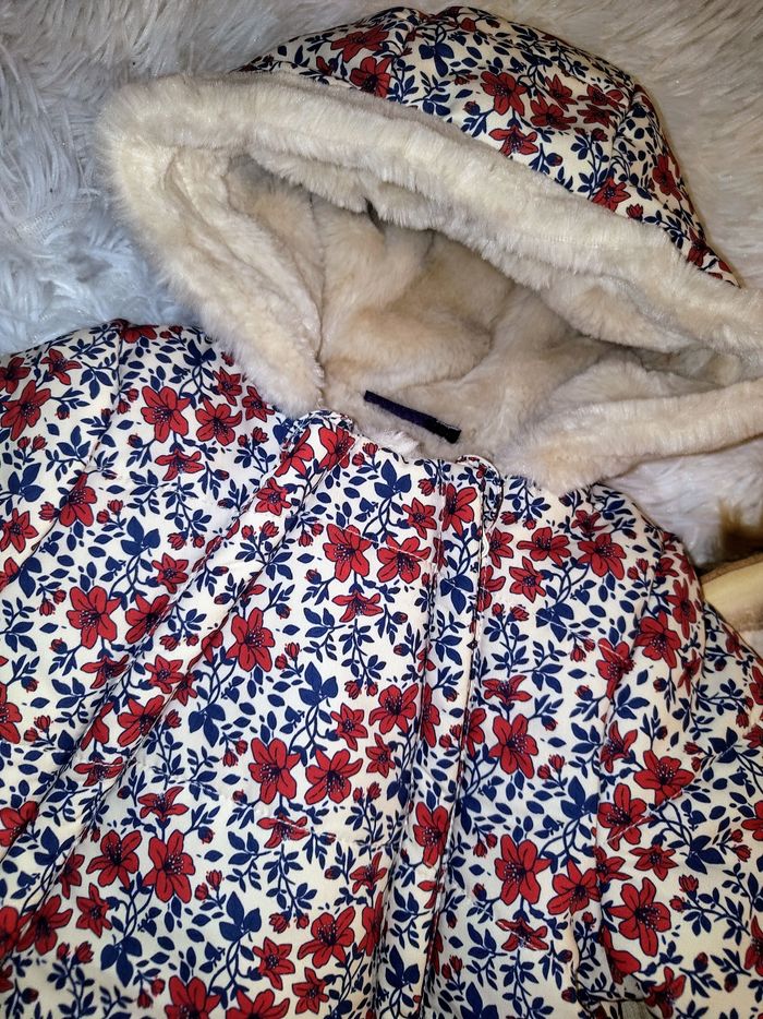 Combi-pilote fleurie sergent major fille 3 mois 🎀 - photo numéro 2