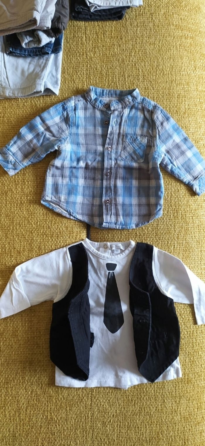 Lot 10 vêtements 9 mois - photo numéro 2