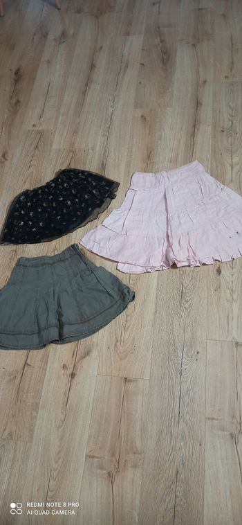 Lot de 3 jupes 6 ans