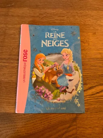 Livre La bibliothèque Rose La reine des neiges Un nouvel ami Numéro 1