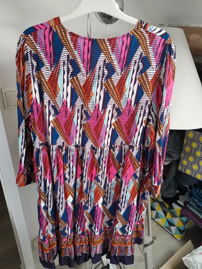 Robe Naf Naf multicolore T38 - photo numéro 2