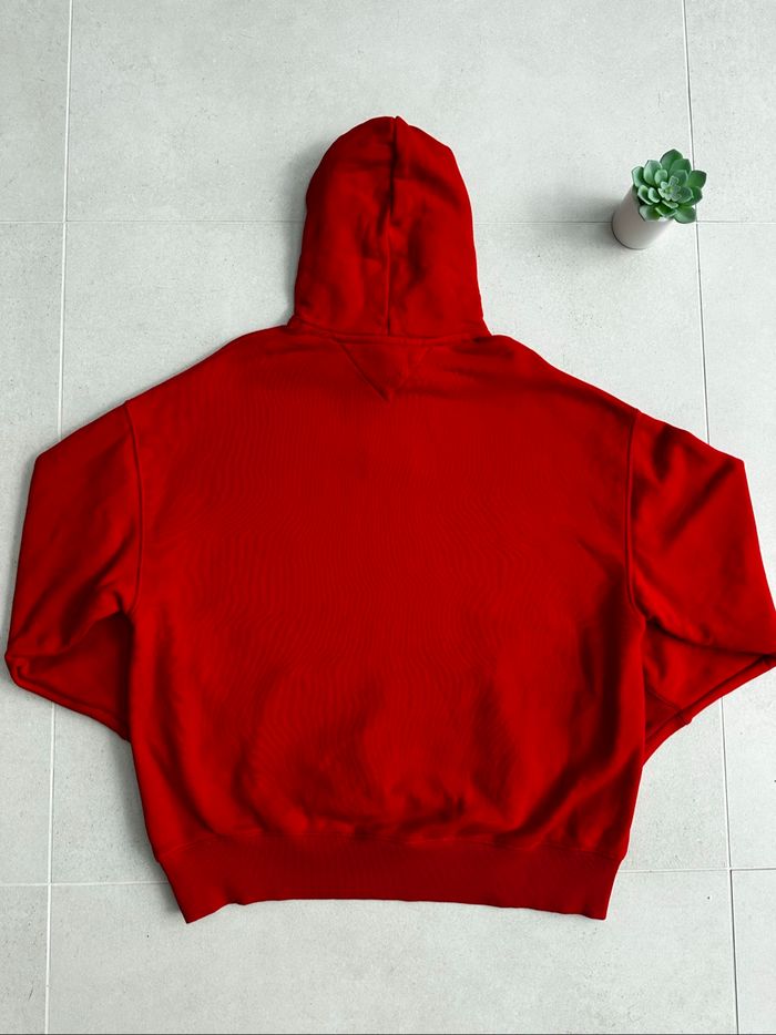 Sweat à capuche Tommy Hilfiger rouge - photo numéro 5