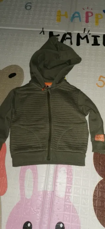 Veste zippée 12 mois