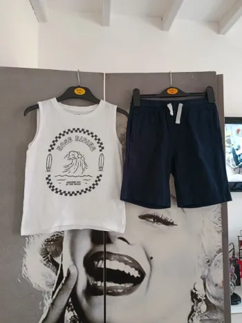 Ensemble short garçon Kiabi