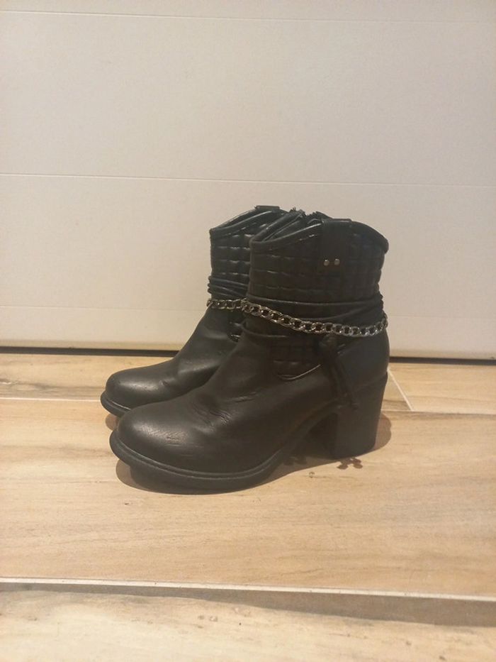 Bottines 38 noires