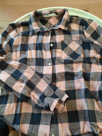 Chemise à carreaux filles