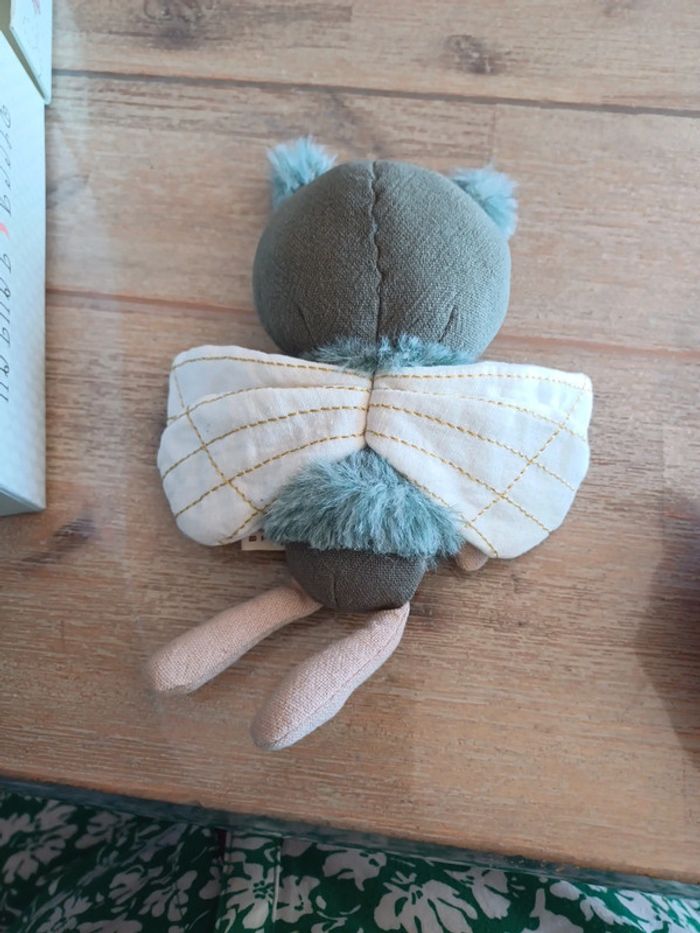 Petite peluche abeille picca loulou de bon ton toys  neuve - photo numéro 5