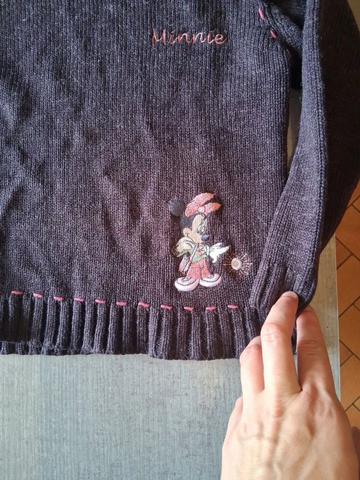 Pull col roule 6ans disney minnie - photo numéro 2