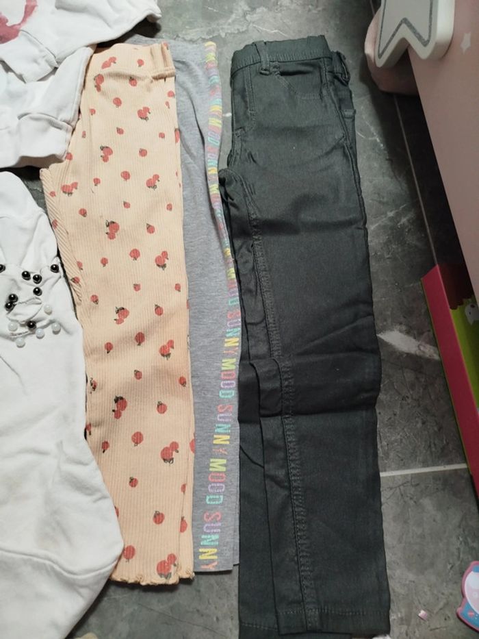 Lot vêtements 5/6 ans 110/116 fille ensemble survêtement fille - photo numéro 2