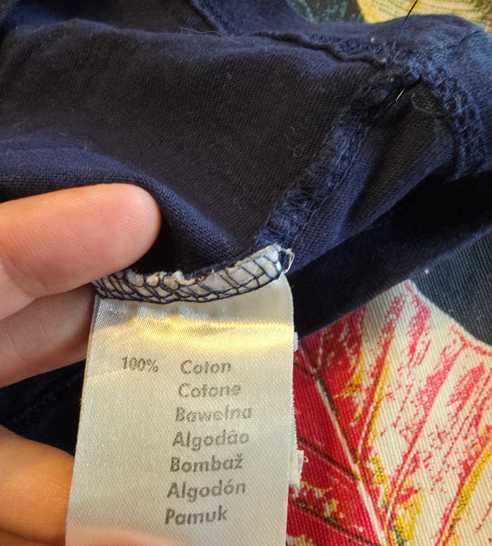 Tee-shirt ML bleu marine 3 ans - photo numéro 5