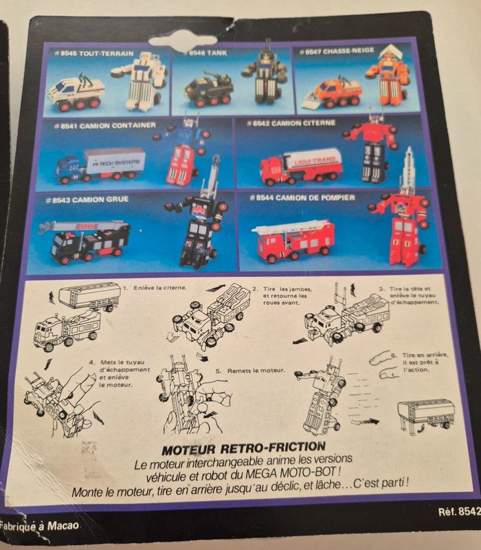 Lot 2 mega motobot mc toy - photo numéro 6